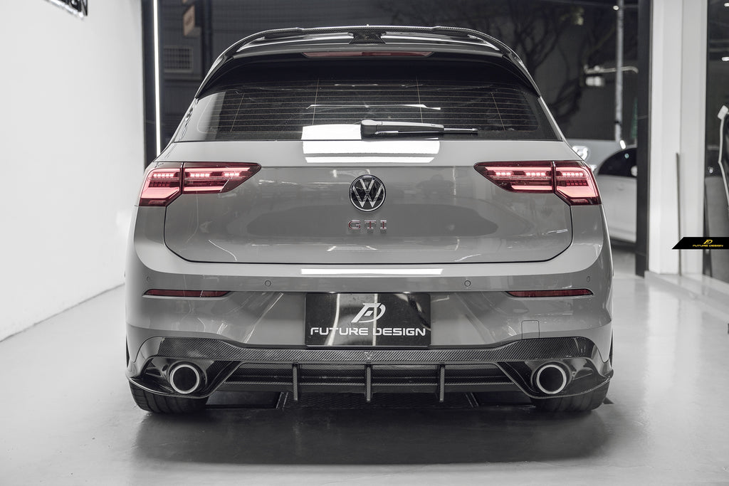 GOLF MK8 GTI - Future Design carbon rear Diffuser – Future Design Styles
