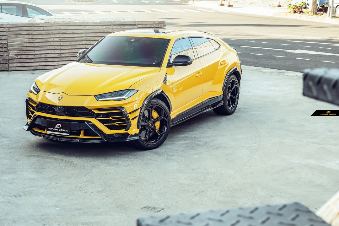 URUS - Future Design carbon Front Lip [ 3 pcs ]