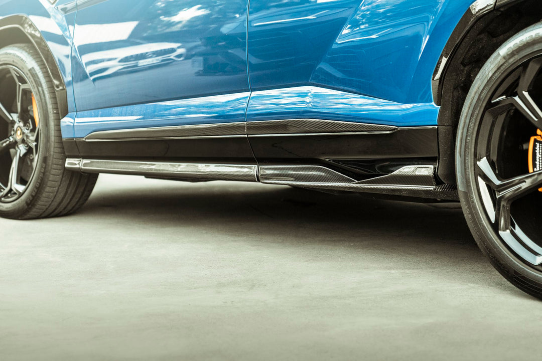 URUS - Future Design carbon Side Skirt Splitter [ 10 pcs ]