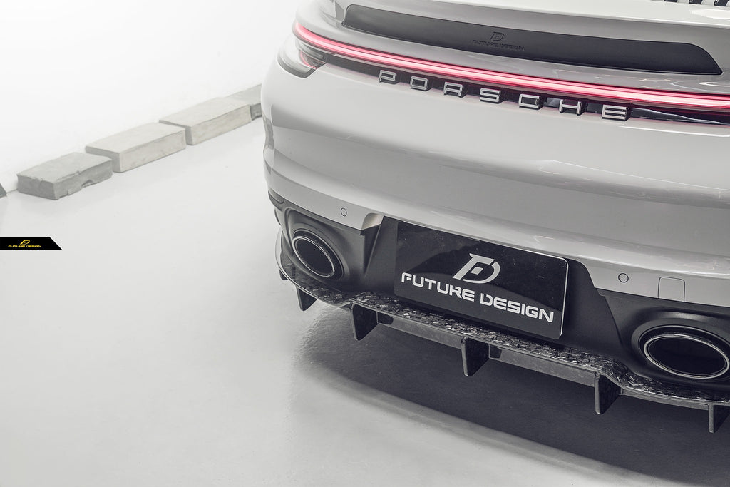 911 Carrera - Future Design carbon rear Diffuser – Future Design Styles