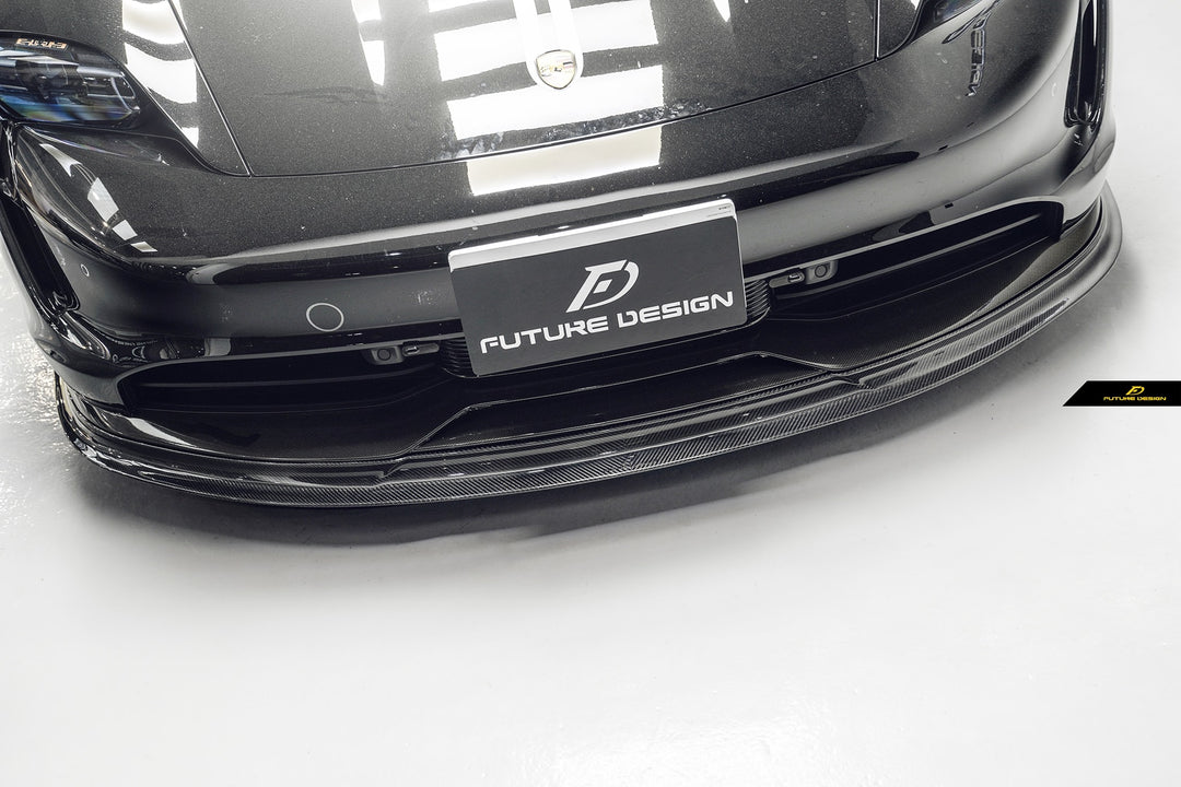 Taycan - Future Design carbon Front Lip