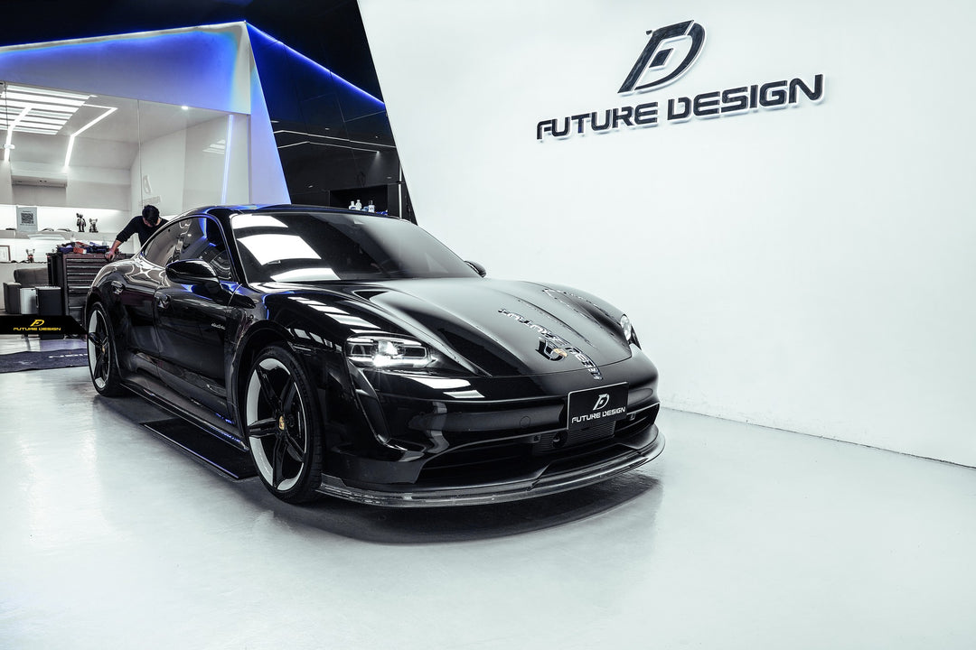Taycan - Future Design carbon Side Skirt Splitter
