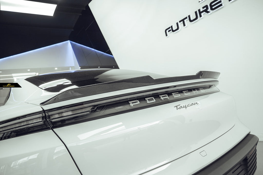 Taycan - Future Design carbon Trunk Spoiler